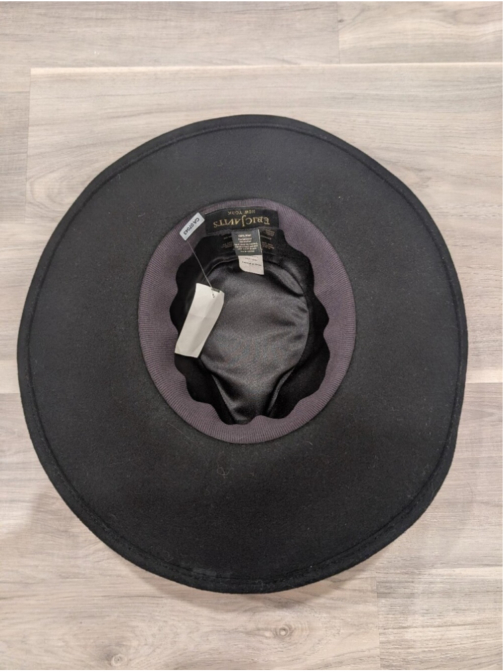 Eric Javits | Jade Wool Fedora Hat In Black - Picture 6 of 15